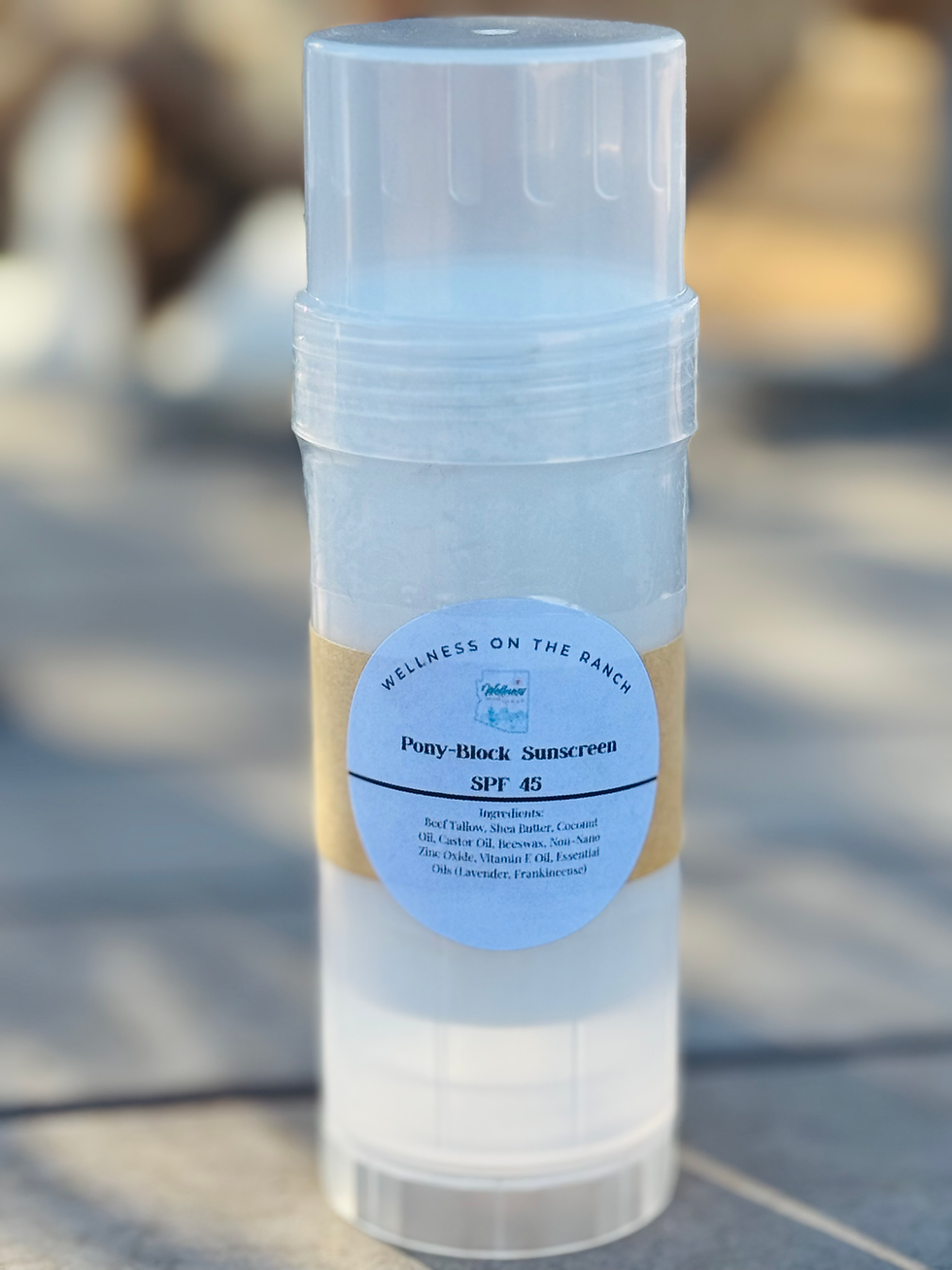 Pony-Block Sunscreen