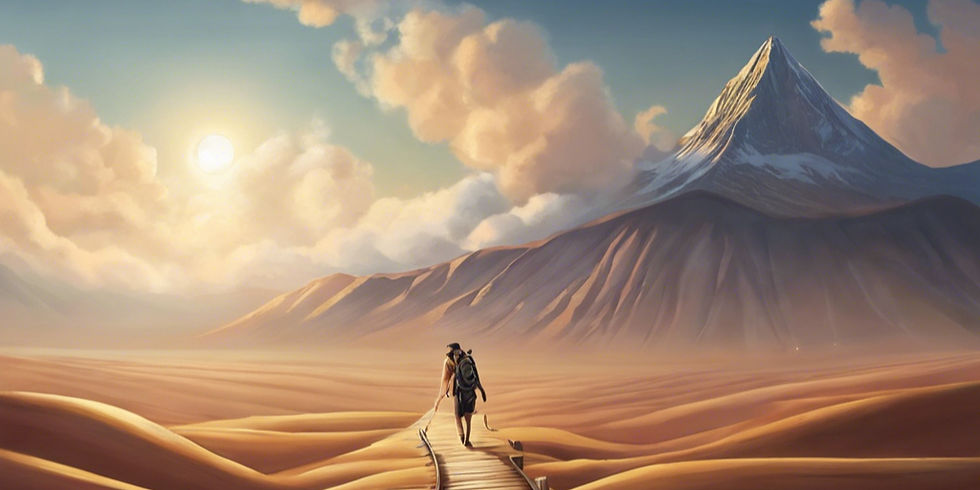 The journey to find clarity.