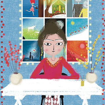 'it's my birthday' Birthday illustration by dutch illustrator Johanne Nicola Lether