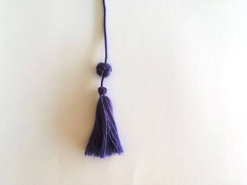 Cord with tassel, 100% Políester