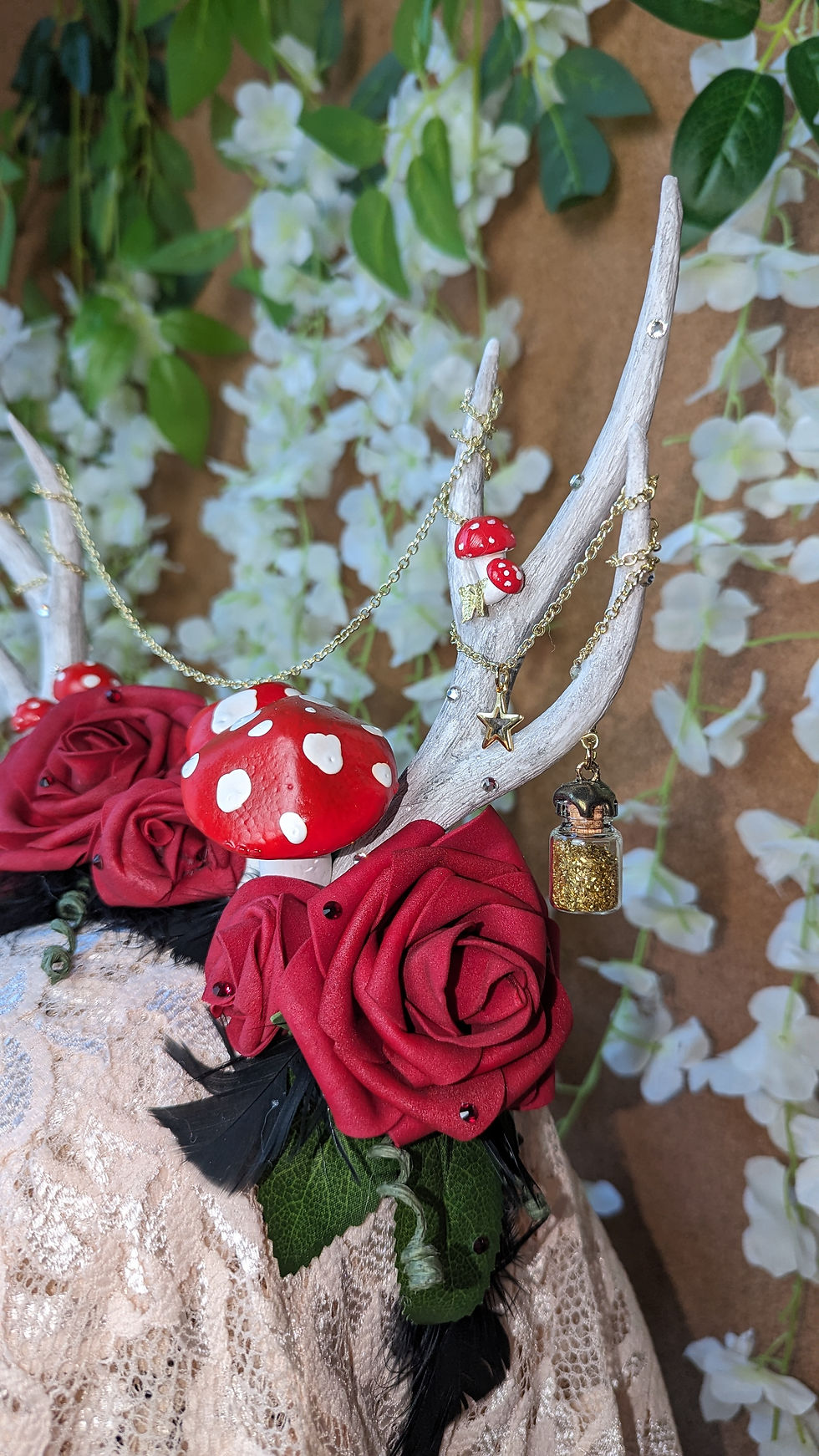 Thumbnail: Whimsy Mushroom Antlers
