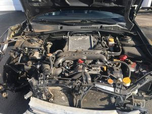 2009 legacy GT engine bay