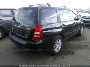 2004 Forester XT right rear