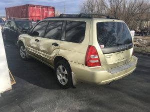 Subaru Forester left rear
