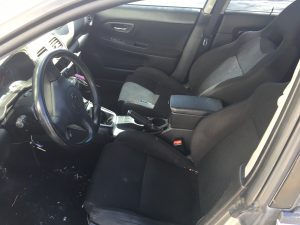 2005 WRX wagon interior