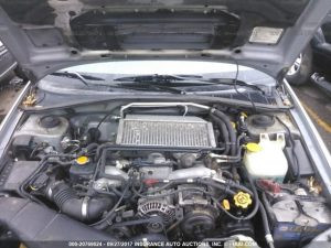 2005 Subaru wrx wagon engine bay