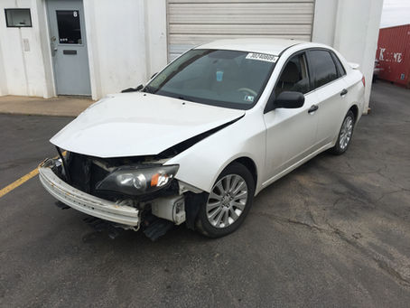 2008 Subaru Impreza 2.5I sedan White 139k A/T