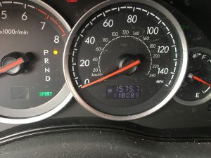 2006 legacy sedan cluster