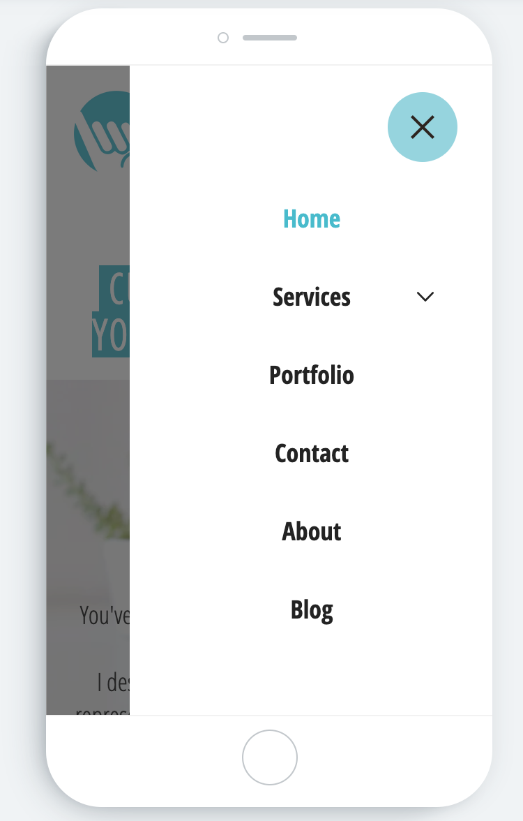 mobile website, mobile web design, mobile friendly website design, mobile friendly web design, wix mobile editor, Shaka Designs