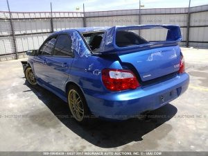 2004 STI WRB left rear