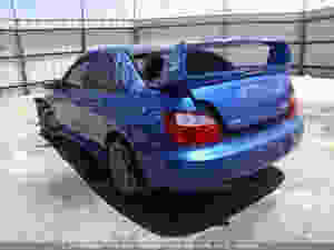 2004 STI WRB left rear