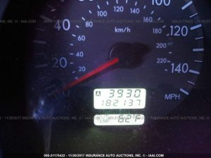 2004 Forester XT cluster