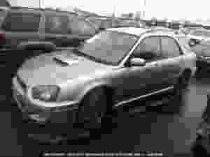 2005 Subaru wrx wagon front left