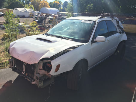 2003 Subaru WRX wagon 181K White 5 Speed M/T