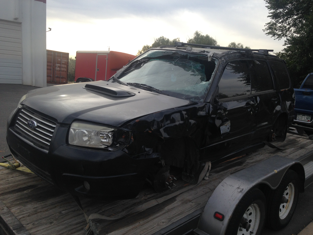 2008 Subaru Forester XT manual transmission full part out