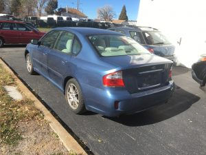 2008 legacy left rear