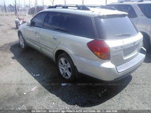 Subaru outback XT left rear