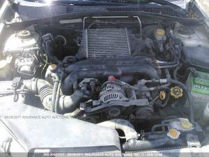 Subaru outback XT engine bay