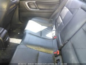 Subaru outback XT interior