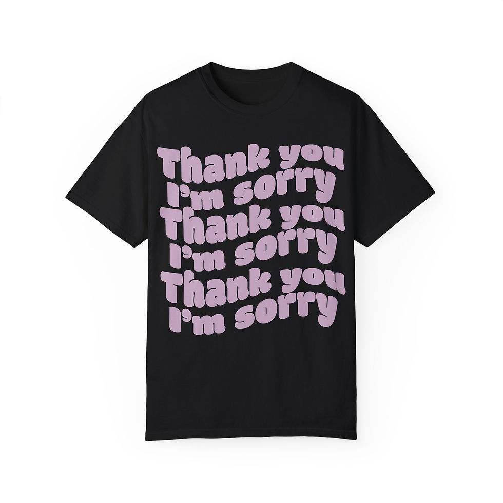 Thumbnail: Thank You I'm Sorry