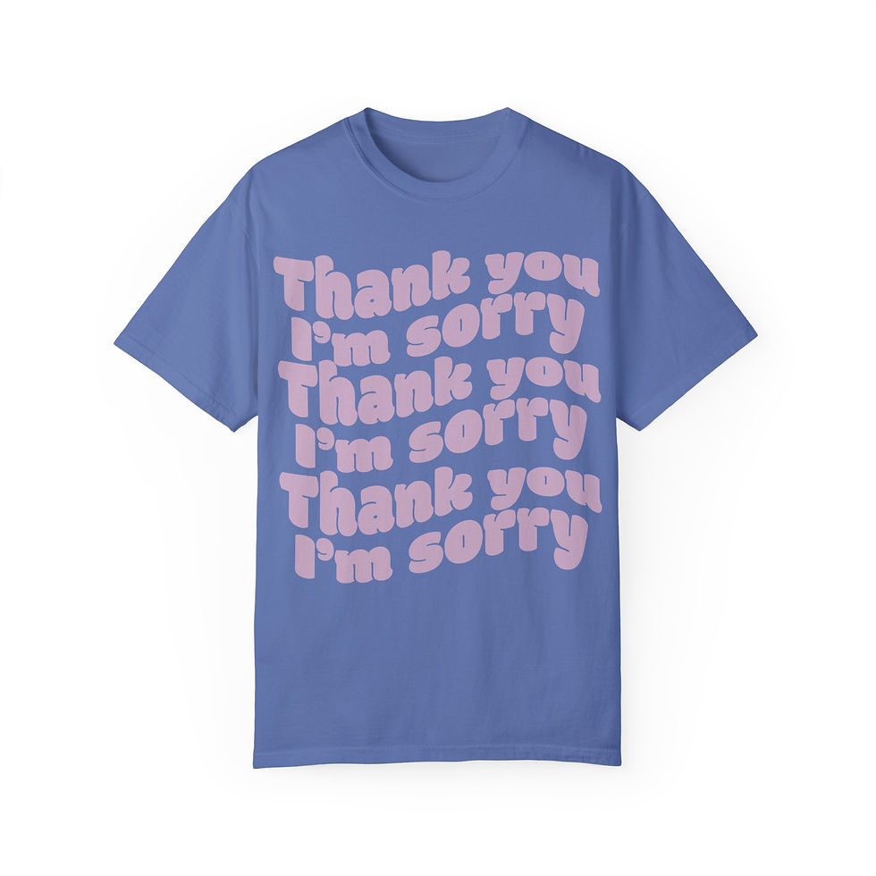 Thumbnail: Thank You I'm Sorry