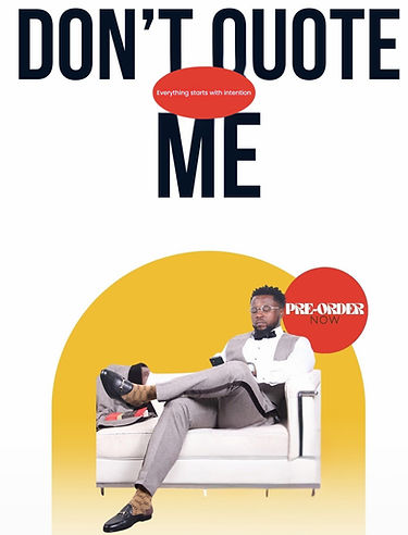 Don't quote me