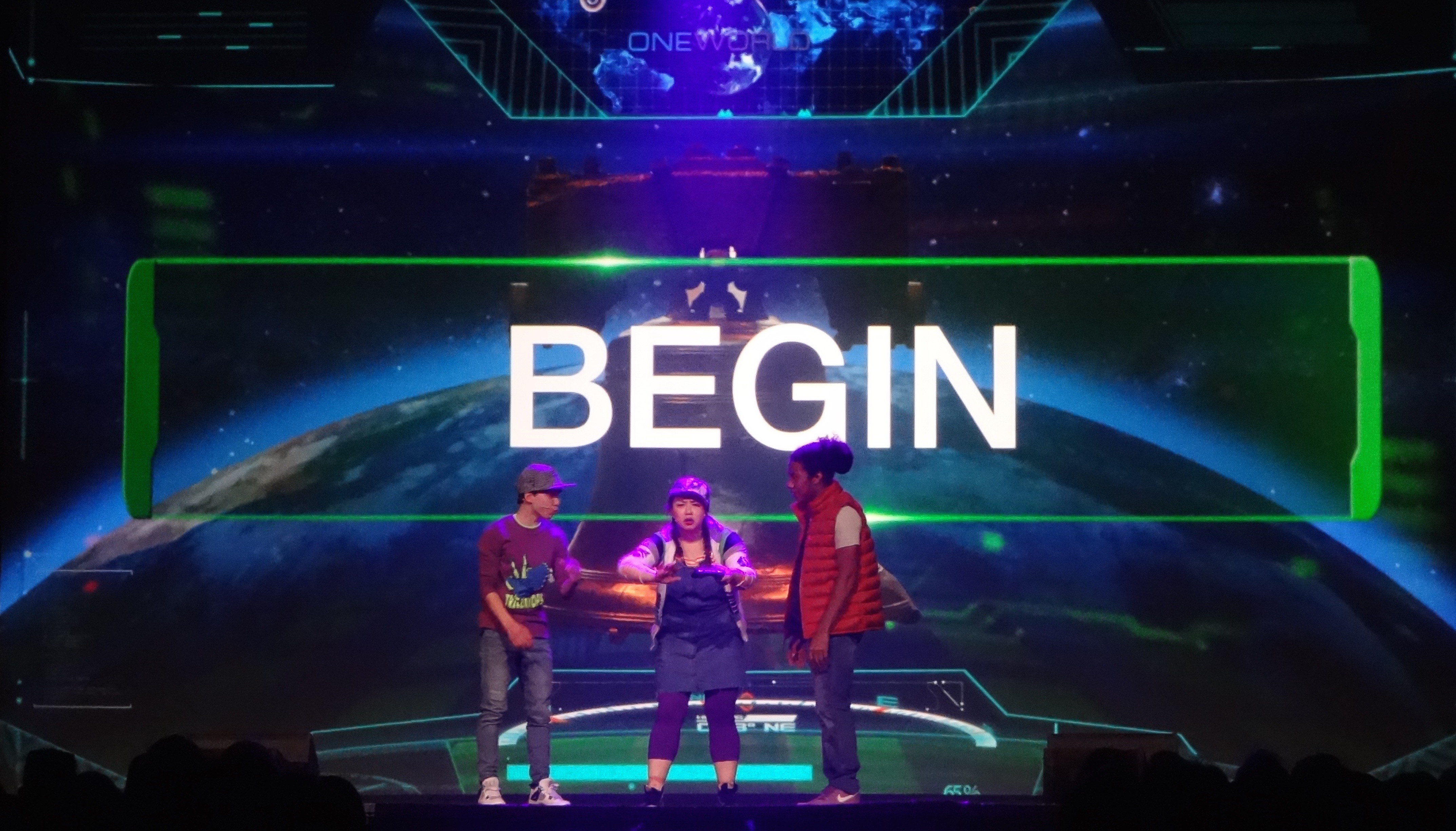 Luke Spring, Angela Hsu and Kadheem McLoed