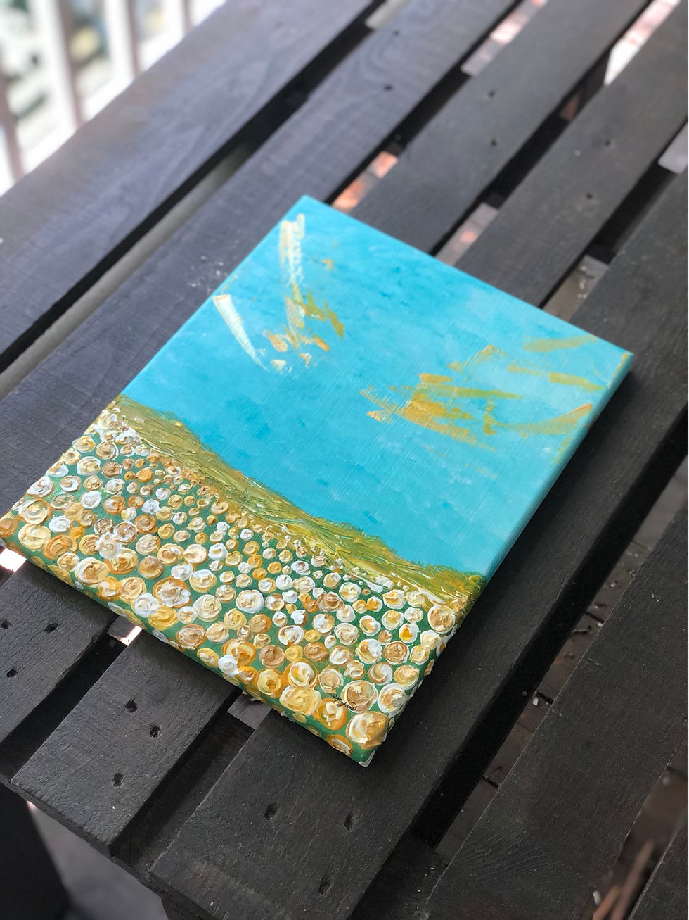 Thumbnail: Yellow Flower Field (3/3) Original