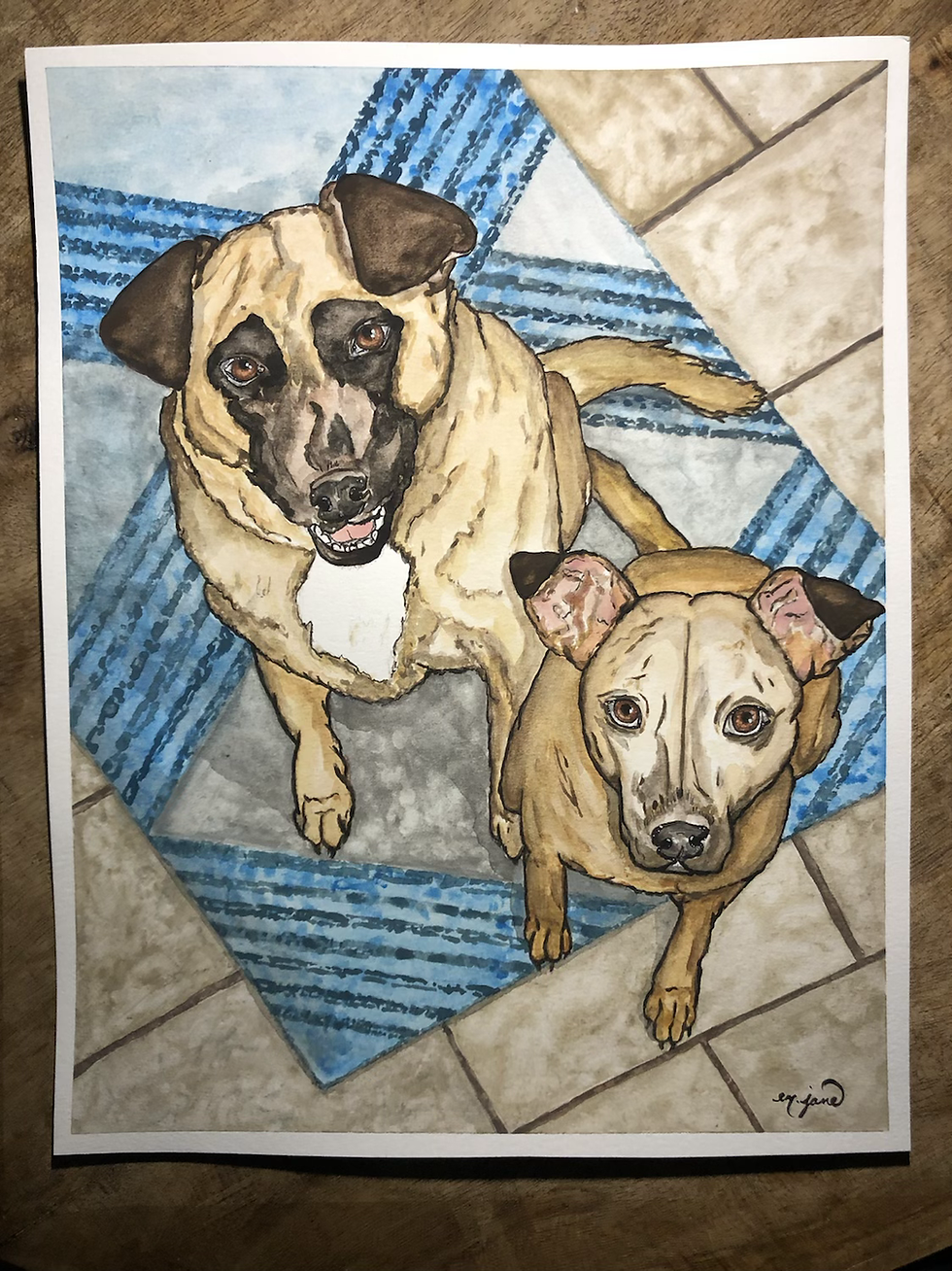 Thumbnail: Two Fur Buddies Original