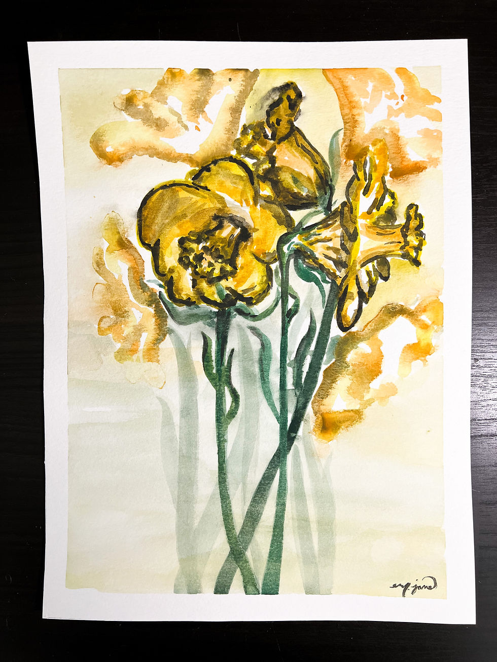 Thumbnail: Yellow Daffodil Bouquet Original