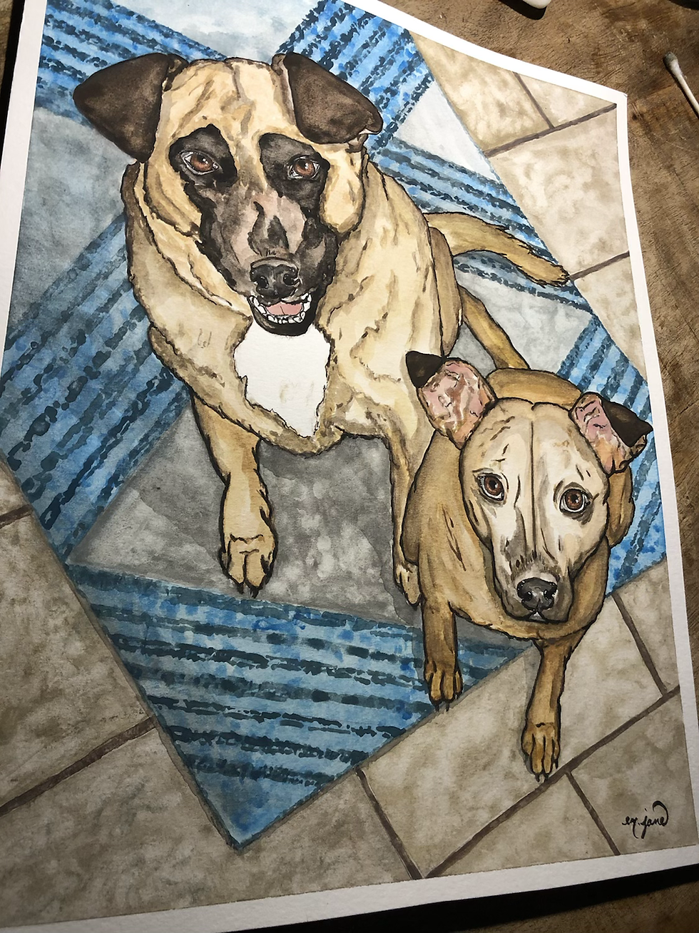 Thumbnail: Two Fur Buddies Original
