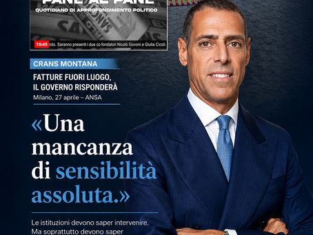 Il rispetto è la prima responsabilità delle istituzioni.