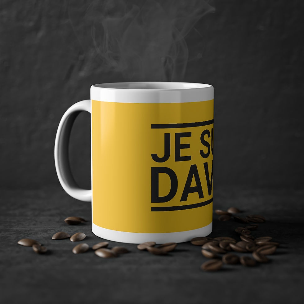 Thumbnail: Mug David Jaune (11oz)