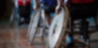 Disabled Athletes in Sports Hall