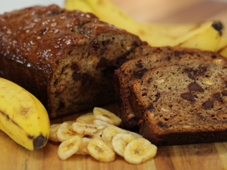 Chocolate Walnut Banana Bread