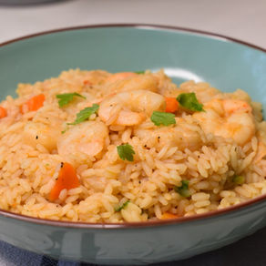 Γαριδοπίλαφο με Τσίπουρο