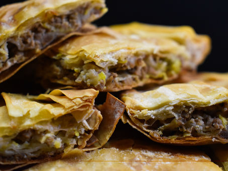 Πρασοκιμαδόπιτα 