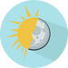 sun diagram svalbard husky