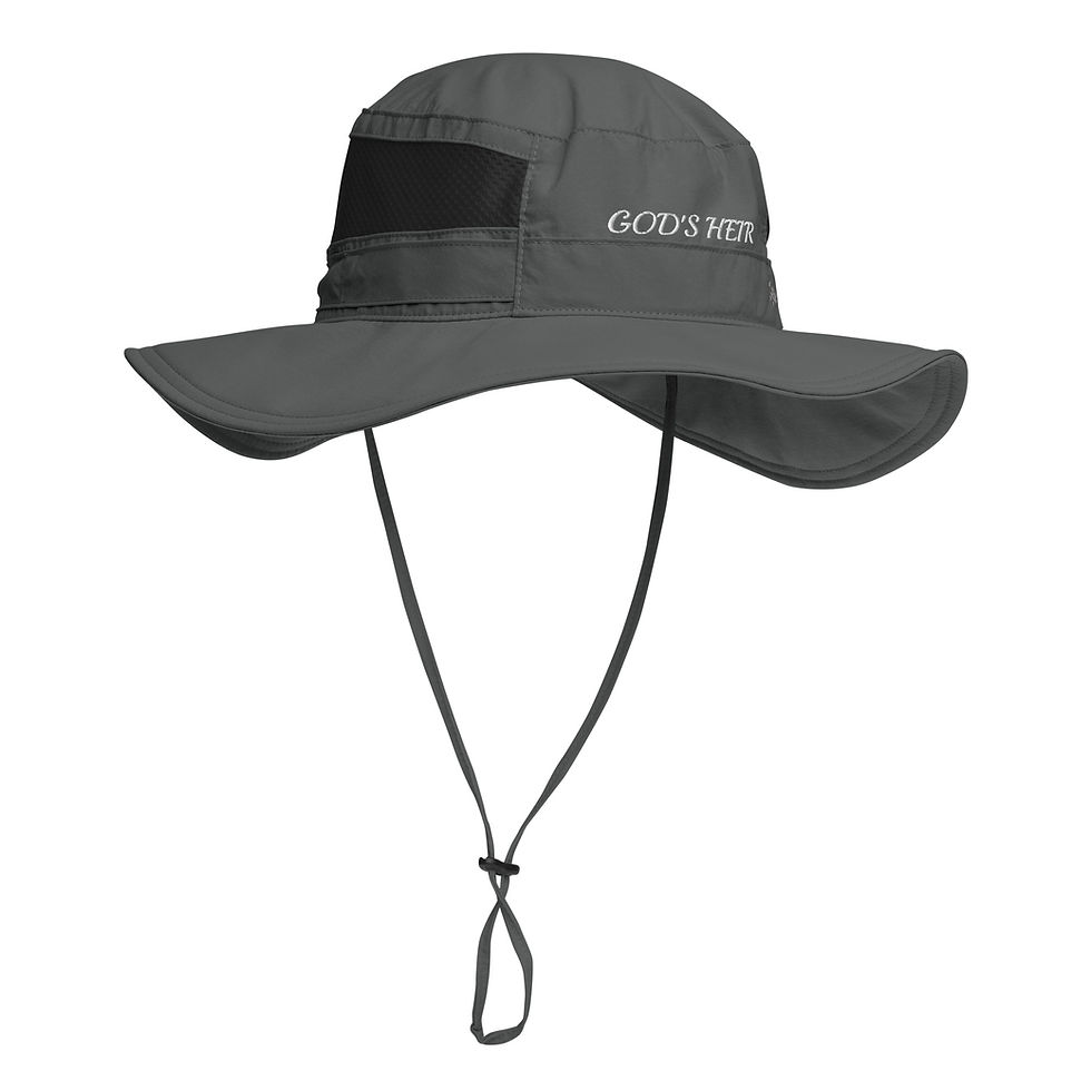 Thumbnail: Columbia booney hat (GOD'S HEIR) white print