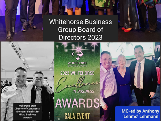 Whitehorse Business Group Excellence in Business Awards 2023✨️