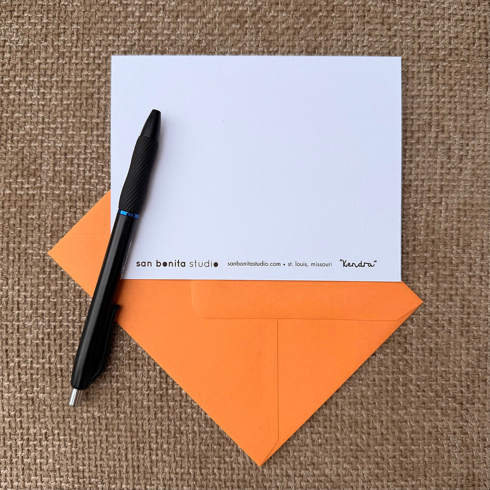 Thumbnail: Kendra Flat Note Card