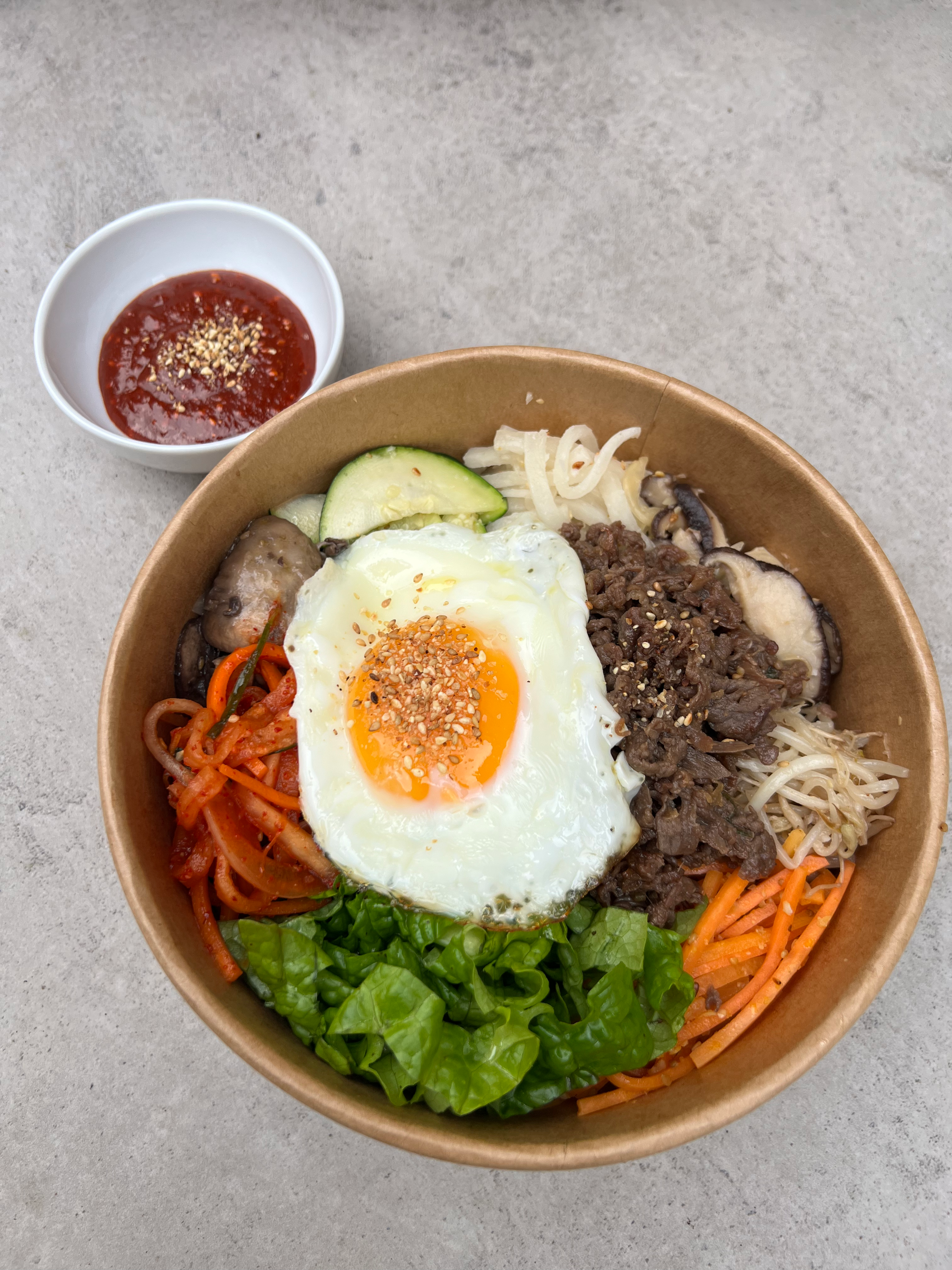 Arranged Food and Objects