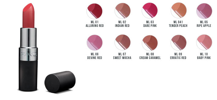 pac lipstick