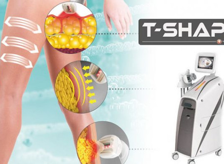 EFFECTIEVE CELLULITE BEHANDELING met T-SHAPE