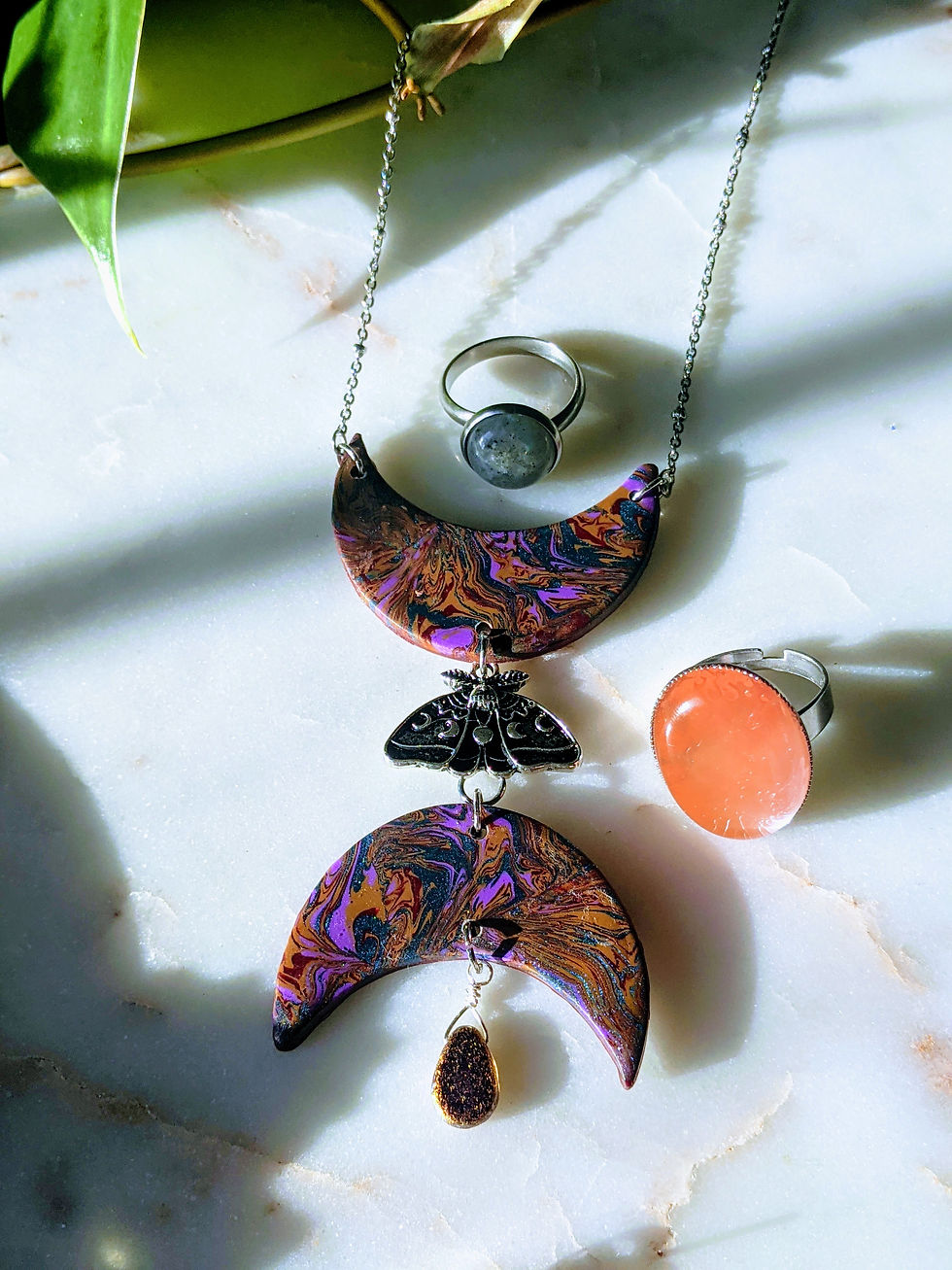 Luna moth moon phase