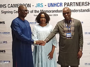 Signature d’un MoU entre l’IHS, le JRS et le HCR