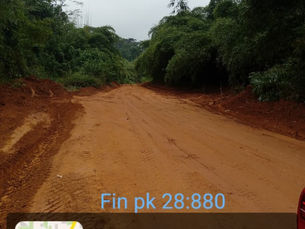 Ebolowa–Akom II–Kribi : les travaux de maintien de la circulation s’exécutent avec plus d’intensité.