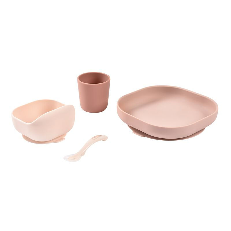 Thumbnail: Beaba Silicone 4pc Dinner Set