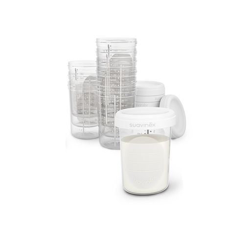 Suavinex Storage Containers 200ml - 10 Pack