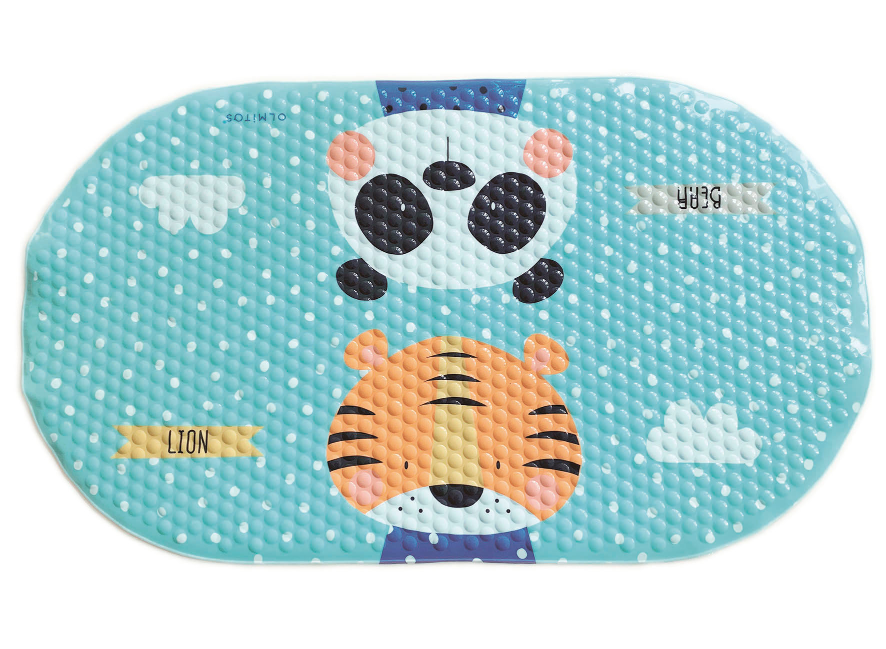 Olmitos Bath Non-Slip Mat Panda